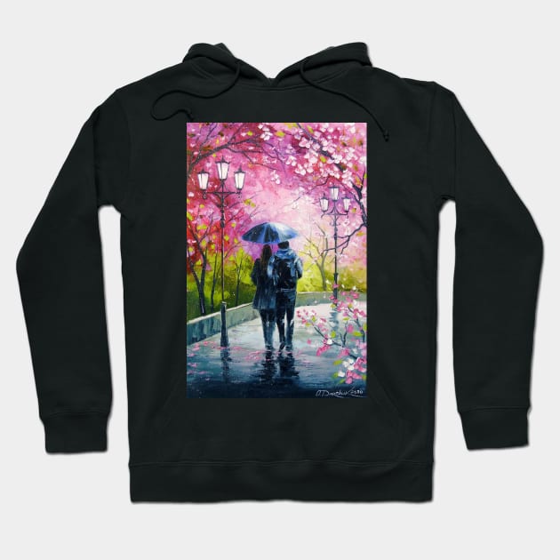 A walk in the spring Park Hoodie by OLHADARCHUKART